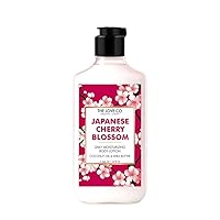 THE LOVE CO. Japanese Cherry Blossom Body Lotion For Dry Skin - Body Lotion for Women & Men | Body Lotion for Dry Skin with Jojoba Oil, Shea Butter & Vitamin E - 250Ml