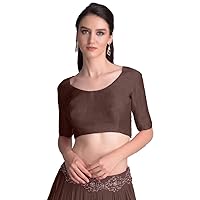 Indian Designer Party wear Saree blouse for Women Readymade Non Padded silk choli Crop Top Blouse