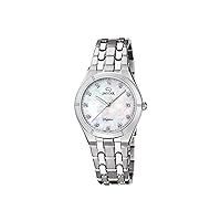 JAGUAR J671/A Women's Watch from The Woman Collection, 32 mm Case, Silver with Steel Strap, Monochrome, Bracelet