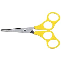 School Smart V-Shape Blunt Tip Training Scissors, 5 Inches, Stainless Steel Blade - 084840