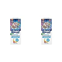 Kids Paw Patrol Fluoride-Free Training Toothpaste, Natural Fruity Fun Flavor, 1 Pediatrician Recommended, 1.5oz Tube (Pack of 2)