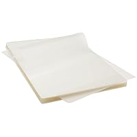 Thermal Laminating Pouches, 8.9 x 11.4-Inches Laminating Sheets, 3 mil Thick, 100-Pack, Clear