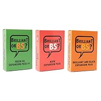 3 Expansion Pack Bundle | Hilarious Bluffing Trivia Game | Requires Core Game | for 4-6 Players, Ages 18+