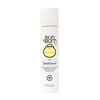 Sun Bum Curls Conditioner | Vegan and Cruelty Free Moisturizing Hair Treatment for Wavy and Curly Hair | 10 oz