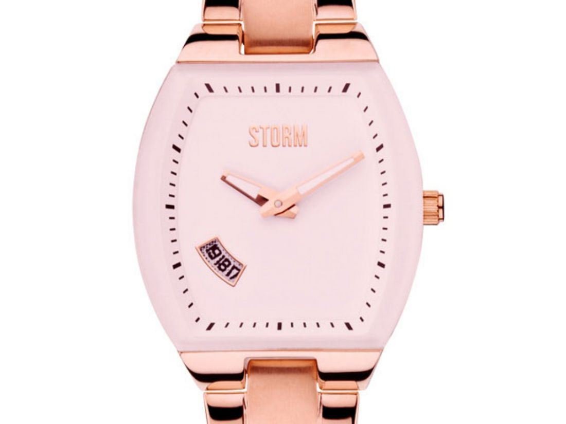 Storm - 47184/RG - Women's Watch, Rose Gold Metal Strap, Gold/Rose Gold, Bracelet