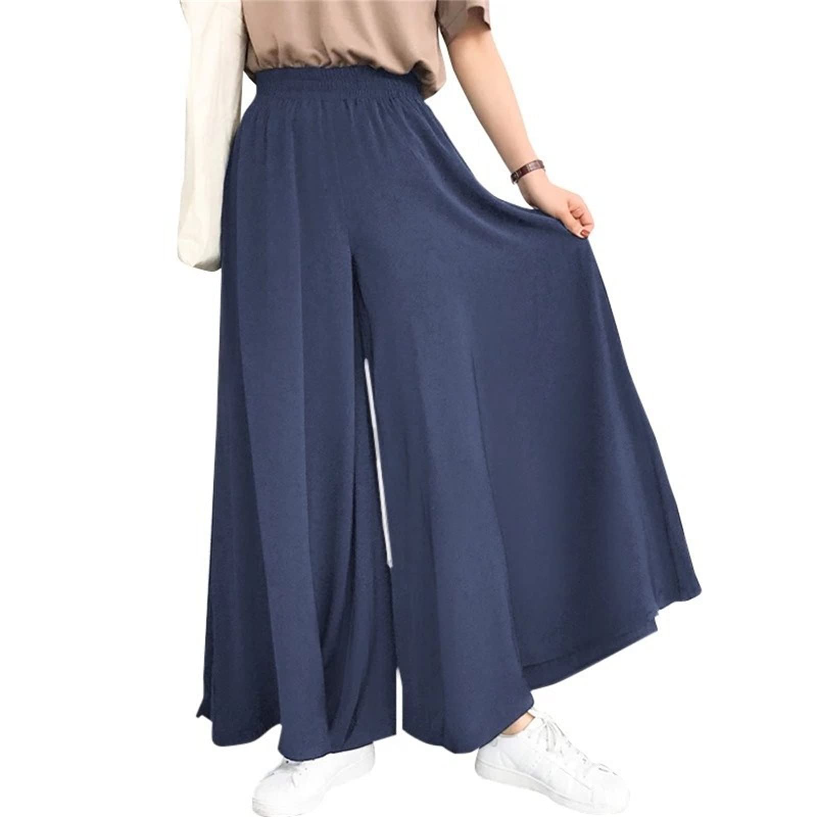 High Waist Wide Leg Pants For Women,women's Casual Button Straight Trousers  - Suitable For Matching With Short Sleeves Heelskhaki 5xl | Fruugo BH