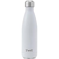 S'well Stainless Steel Water Bottle, 17oz, Angel Food, Triple Layered Vacuum Insulated Containers Keeps Drinks Cold for 36 Hours and Hot for 18, BPA Free, Perfect for On the Go