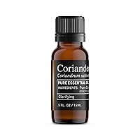 100% Pure Coriander Seed Essential Oil - Batch Tested & Third Party Verified - Premium Quality You can Trust (0.5 Fl Oz)