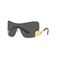 Versace Woman Sunglasses Grey Frame, Dark Grey Lenses, 0MM