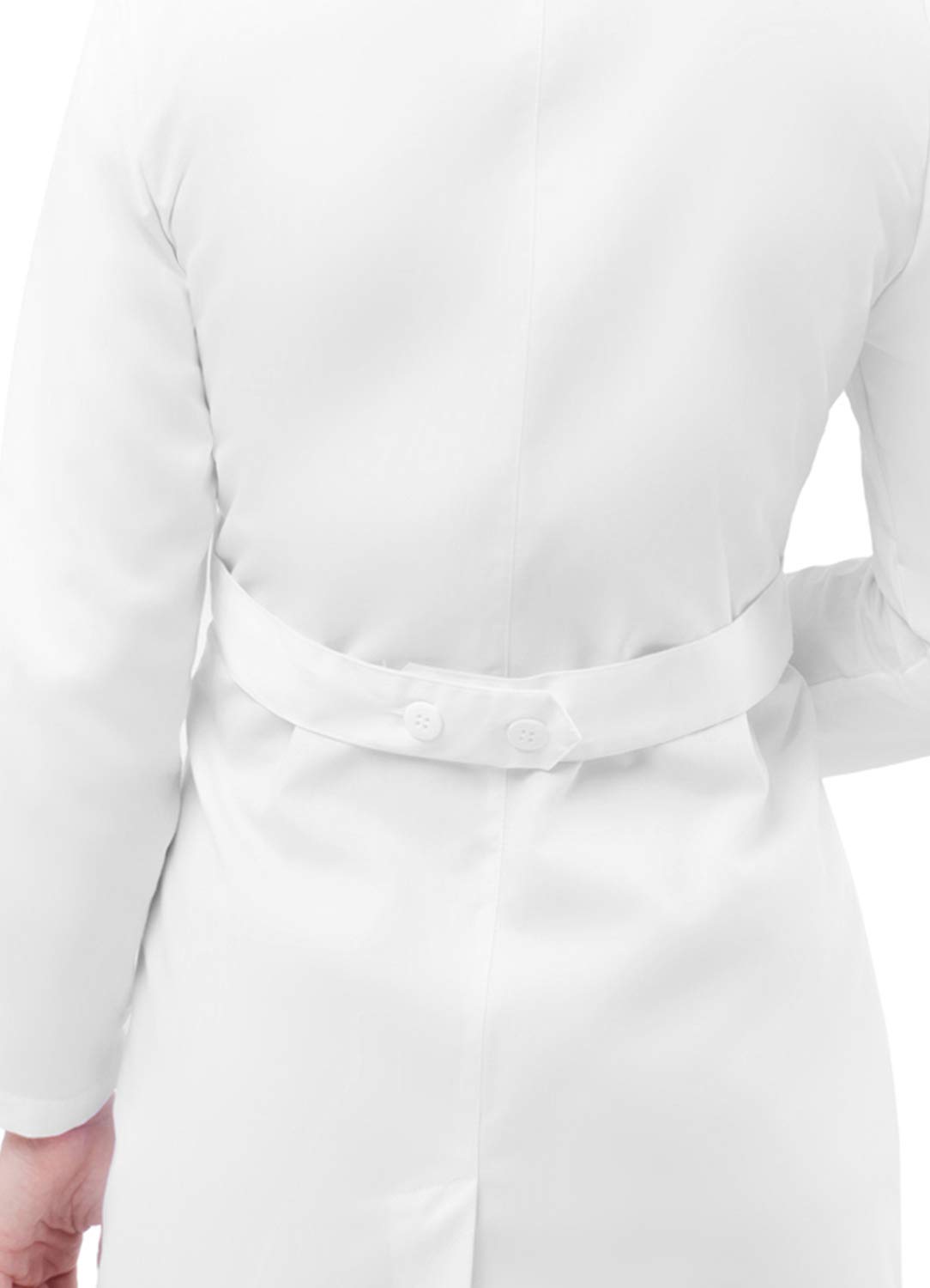 Adar Universal Lab Coats for Women - Belted 33