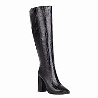 Women's Crocodile Comfortable and Fashionable Knee High Boots Retro Boots For Women