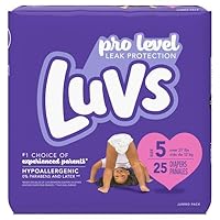 Luvs Diapers Ult Lkgrd Size 5
