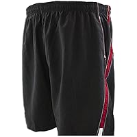 Big Men's Swim Trunks with Two-Tone Side Panels
