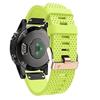 Watch Band For Garmin Fenix 7S 6S/ 6S Pro Soft Silicone 20mm Replacement Women Strap for Fenix 5S/ 5S Plus/D2 Delta S Smartwatch