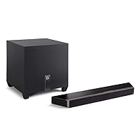 Definitive Technology Studio 3D Mini Sound Bar with 6 Speakers and an 8