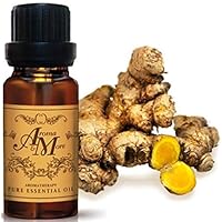 Aroma & Plai Essential Oil 100% (Thailand) (Zingiber Cassumunar) (Spicy Scent) 100 ml (3 1/3 Fl Oz) - Aromatherapy, Pure