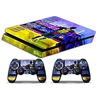 Skin Ps4 Slim - Lionel Messi FC BARCELLONA Ultras - Limited Edition Decal Cover ADESIVA Playstation 4 Slim Sony Bundle