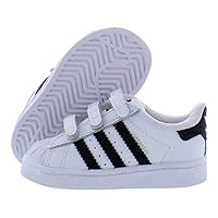 adidas Superstar Cf Baby Boys Shoes Size 7.5, Color: Elegant White/Wild Black-White