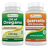Oregano Oil 250 Mg & Quercetin with Bromelain