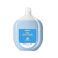 Method Gel Hand Soap Refill, Sea Minerals, Biodegradable Formula, 34 Fl Oz (Pack of 1)