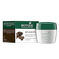 Biotique Bio Musk Root Fresh Growth Nourishing Treatment, 230gm I Intensive Hair Growth Treatment I Restore Rich Natural Color To The Hair Encouraging Healthy, Abundant Hair Growth