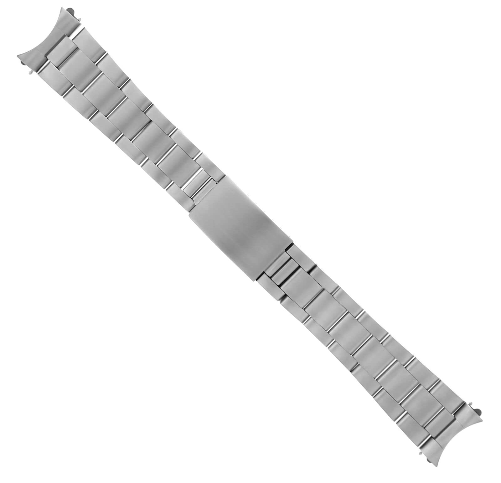 Ewatchparts OYSTER WATCH BAND BRACELET COMPATIBLE WITH ROLEX DATE 1501-1502 5500 MATTE 19MM HEAVY STEEL