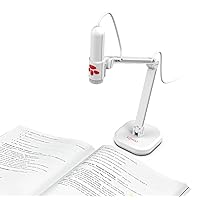INSWAN INS-3 Detachable USB Document Camera for Teachers, built-in Mic, Light, Dual-Mode Autofocus, Windows, MacOS,Chromebook Compatible for Remote Teaching, Distance Learning, Webcam Web Conferencing