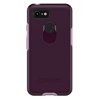 OTTERBOX Symmetry Series Case for Google Pixel 3 - Synthetic Rubber, Retail Packaging - Tonic Violet (Winter Bloom/Lavender Mist)