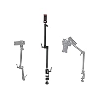MCM5 Tabletop Photography Videography Live Stream Zoom Meeting Classroom Table clamp Mount with ¼-20 mounting Bolt for iPhone Android Smartphone, and Nikon Sony Canon Camera & Camcorder