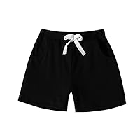 Boy Shorts Adult Toddler Boys Girls Solid Sport Shorts Kids Beach Shorts Youth Active Shorts