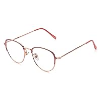 Foster Grant Styles for Y.O.U. Los Angeles Blue Light Glasses For Women, Rose Gold, Lens Width: 52 mm