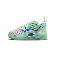 Nike Zion 3 Baby/Toddler Shoes (DV3868-300, Green Mint Foam/Psychic Purple/Flash) Size 5