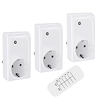 Syantek Wireless Remote Control Outlet Combo Kit, Remote Switch