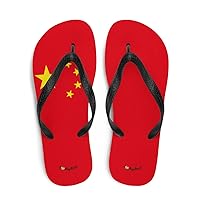 China Flag Chinese Country Symbol Nation PRC red Flip Flop Sleepers Thong