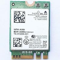 Wireless AC 3160 3160NGW Dual Band Bluetooth 4.0 2.4GHz 5GHz NGFF m2 WiFi Card Adapter Compatible for Lenovo thinkpad fru 04X6034 04X6076