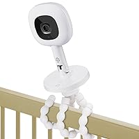 Flexible Baby Monitor Mount Compatible with Nanit Pro Smart Baby Monitor & Flex Stand Baby Monitor, Tripod Baby Camera Mount, Perfect View Angle Without Tools or Wall Damage