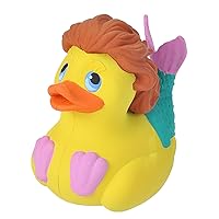 Wild Republic Rubber Ducks, Bath Toys, Kids Gifts, Pool Toys, Water Toys, Mermaid, 4