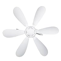 BESTOYARD 1 Set Tent Fans for Camping Tents Ceiling Fan Usb Fan for Grow Tent Hanging Ceiling Fan Indoor Tents Small Usb Tent Fan Hanging Tent Fan Indoor Ceiling Fan Abs Bus White Mini