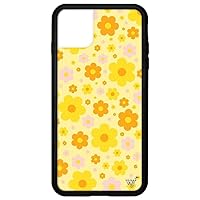 Wildflower Cases - Adelaine Morin Case, Compatible with Apple iPhone 12 Pro Max | Yellow, Floral, Gold, Vintage, Collab - Protective Bumper, 4ft Drop Test Certified, Women Owned Small Business