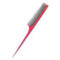 353 PK Comb, Made in Japan, Women's, Anti-Static, Tourmaline Blend, Glossy, Negative Ions, Hair Brush, Comb, Pink