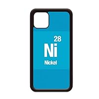 Ni Nickel Chemical Element Science for iPhone 12 Pro Max Cover for Apple Mini Mobile Case Shell