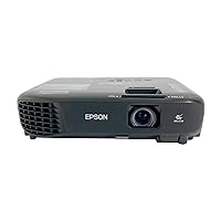 Epson PowerLite 1266 3600 Lumen WXGA 3LCD Projector, Bundle HDMI Cable Remote Control Power Cord