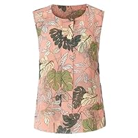 Cabi Modern Tropical Floral Jungle Blouse