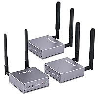 Lemorele Wireless HDMI Extender Kit Include Transmitter and 2 Receivers