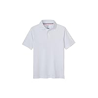 French Toast Boys' Moisture Wicking Performance Sport Polo Short Sleeve Shirt