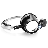Illuminated Magnifying Glass Set. Best Magnifier with Lights for Seniors, Macular Degeneration, Reading and Hobbyists