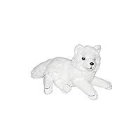 Wild Republic Cuddlekins Eco Mini Arctic Fox, Stuffed Animal, 8 Inches, Plush Toy, Fill is Spun Recycled Water Bottles, Eco Friendly