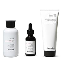 NN Anti-Acne Kit, Skincare Routine Kit for Unisex, Face Wash, Moisturizer, and Serum Combo