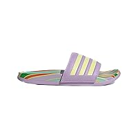 adidas Adilette Comfort Sandals Purple/Pearl Citrine/Purple 7 B (M)