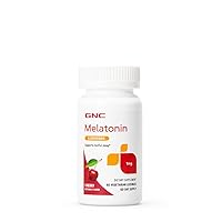 GNC Melatonin Lozenges 1 mg - Cherry - 60 Vegetarian Lozenges